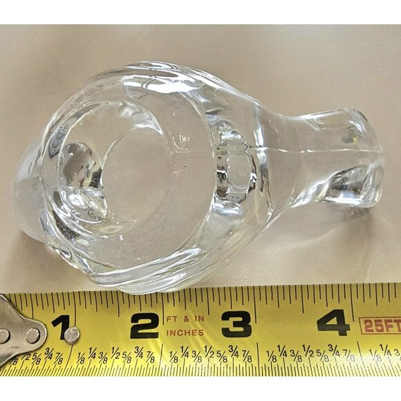 2 Crystal Bird Candleholder 4.5" Studio Silversmiths tealight votive holder - Picture 5 of 6